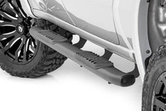 Rough Country Oval Nerf Step Bar - 21002 - Black Patch Performance - ROUG21002