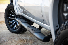 Rough Country Oval Nerf Step Bar - 21002 - Black Patch Performance - ROUG21002