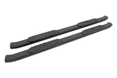 Rough Country Oval Nerf Step Bar - 21013 - Black Patch Performance - ROUG21013