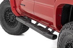Rough Country Oval Nerf Step Bar - 21017 - Black Patch Performance - ROUG21017