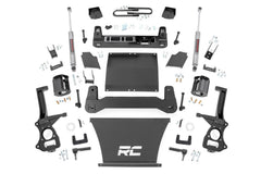 Rough Country 6 in Lift Kit - Suspension w/Shock - 21630 - Black Patch Performance - ROUG21630