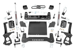 Rough Country 6 in Lift Kit - Suspension w/Shock - 21630D - Black Patch Performance - ROUG21630D