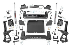 Rough Country 6 in Suspension Lift Kit - 21731D - Black Patch Performance - ROUG21731D