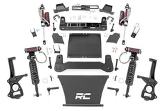 Rough Country 6 in Suspension Lift Kit w/Shocks - 21750 - Black Patch Performance - ROUG21750