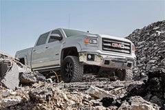 Rough Country Heavy Duty Front Skid Plate Package - 222 - Black Patch Performance - ROUG222