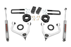 Rough Country 3.5 in Suspension Lift Kit w/Shocks - 22630 - Black Patch Performance - ROUG22630