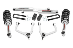 Rough Country 3.5 in Suspension Lift Kit w/Shocks - 22631 - Black Patch Performance - ROUG22631