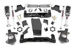 Rough Country 6 in Suspension Lift Kit w/Shocks - 22641 - Black Patch Performance - ROUG22641