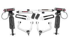 Rough Country 3.5 in Suspension Lift Kit w/Shocks - 22657 - Black Patch Performance - ROUG22657