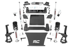 Rough Country 6 in Suspension Lift Kit w/Shocks - 22932 - Black Patch Performance - ROUG22932