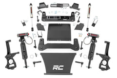Rough Country 6 in Suspension Lift Kit w/Shocks - 22957 - Black Patch Performance - ROUG22957