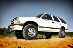 Rough Country 2.5 in Suspension Lift Kit w/Shocks - 24230 - Black Patch Performance - ROUG24230