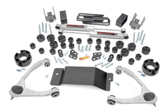 Rough Country 4.75 in Combo Suspension Lift Kit - 257.20 - Black Patch Performance - ROUG257.20