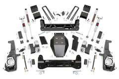 Rough Country 5 in Suspension Lift Kit w/Shocks - 26040 - Black Patch Performance - ROUG26040