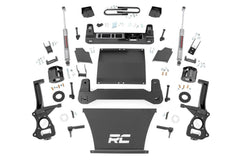 Rough Country 6 in Suspension Lift Kit w/Shocks - 26631 - Black Patch Performance - ROUG26631