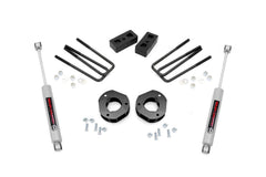 Rough Country 3.5 in Suspension Lift Kit w/Shock - 26830 - Black Patch Performance - ROUG26830