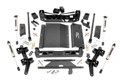 Rough Country 4 in Suspension Lift Kit w/Shocks - 27470 - Black Patch Performance - ROUG27470