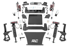 Rough Country 4 in Suspension Lift Kit w/Shocks - 27550 - Black Patch Performance - ROUG27550