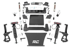 Rough Country 4 in Suspension Lift Kit w/Shocks - 27557 - Black Patch Performance - ROUG27557