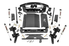 Rough Country 6 in Suspension Lift Kit w/Shocks - 27670 - Black Patch Performance - ROUG27670