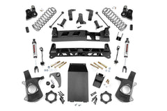 Rough Country 6 in Suspension Lift Kit w/V2 Shocks - 27970 - Black Patch Performance - ROUG27970