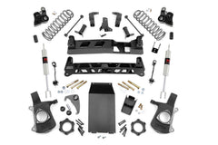 Rough Country 6 in Suspension Lift Kit w/Shocks - 28040 - Black Patch Performance - ROUG28040