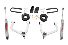 Rough Country 3.5 in Lift Kit - Suspension w/Shock - 28230 - Black Patch Performance - ROUG28230