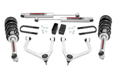 Rough Country 3.5 in Lift Kit - Suspension w/Shock - 28231 - Black Patch Performance - ROUG28231