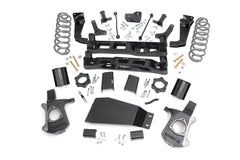 Rough Country 7 in Suspension Lift Kit - 28700A - Black Patch Performance - ROUG28700A
