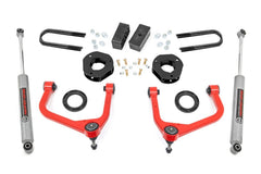Rough Country 3.5 in Suspension Lift Kit - 28830RED - Black Patch Performance - ROUG28830RED