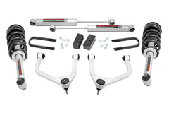 Rough Country 3.5 in Suspension Lift Kit w/Shocks - 28831 - Black Patch Performance - ROUG28831