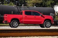 Rough Country 3.5 in Suspension Lift Kit w/Shocks - 28831RED - Black Patch Performance - ROUG28831RED