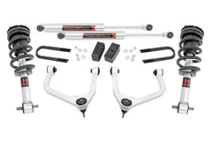 Rough Country 3.5 in Suspension Lift Kit w/Shocks - 28840 - Black Patch Performance - ROUG28840