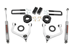 Rough Country Suspension Lift Kit w/Shocks - 29531A - Black Patch Performance - ROUG29531A