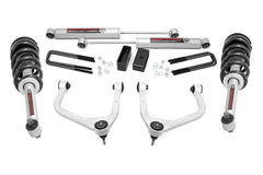 Rough Country 3.5 in Suspension Lift Kit w/Shocks - 29532 - Black Patch Performance - ROUG29532