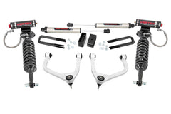 Rough Country 3.5 in Suspension Lift Kit w/Shocks - 29557 - Black Patch Performance - ROUG29557