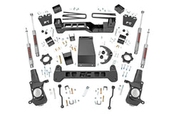 Rough Country 6 in Suspension Lift Kit - 29730A - Black Patch Performance - ROUG29730A