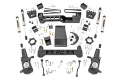 Rough Country 6 in Suspension Lift Kit w/Shocks - 29770 - Black Patch Performance - ROUG29770
