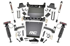 Rough Country 7 in Suspension Lift Kit - 29857 - Black Patch Performance - ROUG29857