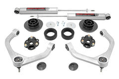 Rough Country 3.5 in Suspension Lift Kit w/Shocks - 31430 - Black Patch Performance - ROUG31430