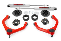 Rough Country 3.5 in Suspension Lift Kit - 31430RED - Black Patch Performance - ROUG31430RED