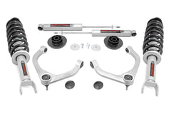 Rough Country 3.5 in Bolt-On Lift Kit w/Shocks - 31431 - Black Patch Performance - ROUG31431