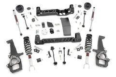 Rough Country 4 in Suspension Lift Kit w/Shocks - 33340 - Black Patch Performance - ROUG33340