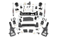 Rough Country 6 in Suspension Lift Kit - 33930A - Black Patch Performance - ROUG33930A