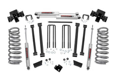 Rough Country 3 in Suspension Lift Kit w/Shocks - 351.20 - Black Patch Performance - ROUG351.20