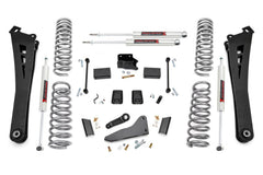 Rough Country 5 in Suspension Lift Kit w/Shocks - 36840 - Black Patch Performance - ROUG36840