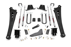 Rough Country 5 in Suspension Lift Kit w/Shocks - 369.20 - Black Patch Performance - ROUG369.20