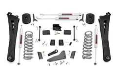 Rough Country 5 in Suspension Lift Kit w/Shocks - 37340 - Black Patch Performance - ROUG37340