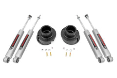 Rough Country 2.5 in Front Leveling Kit - 37730A - Black Patch Performance - ROUG37730A