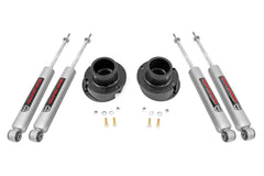 Rough Country 2.5 in Front Leveling Kit - 37735 - Black Patch Performance - ROUG37735